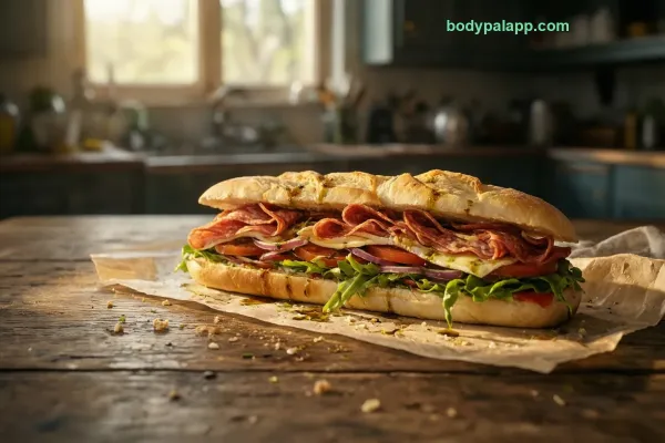 Sub Sandwich calories
