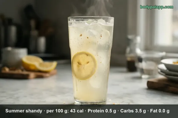 Summer Shandy calories