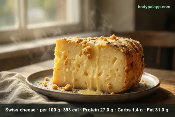 Swiss Cheese calories