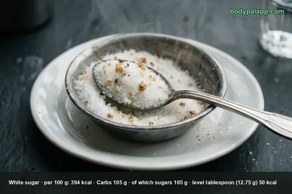 Tablespoon of sugar calories