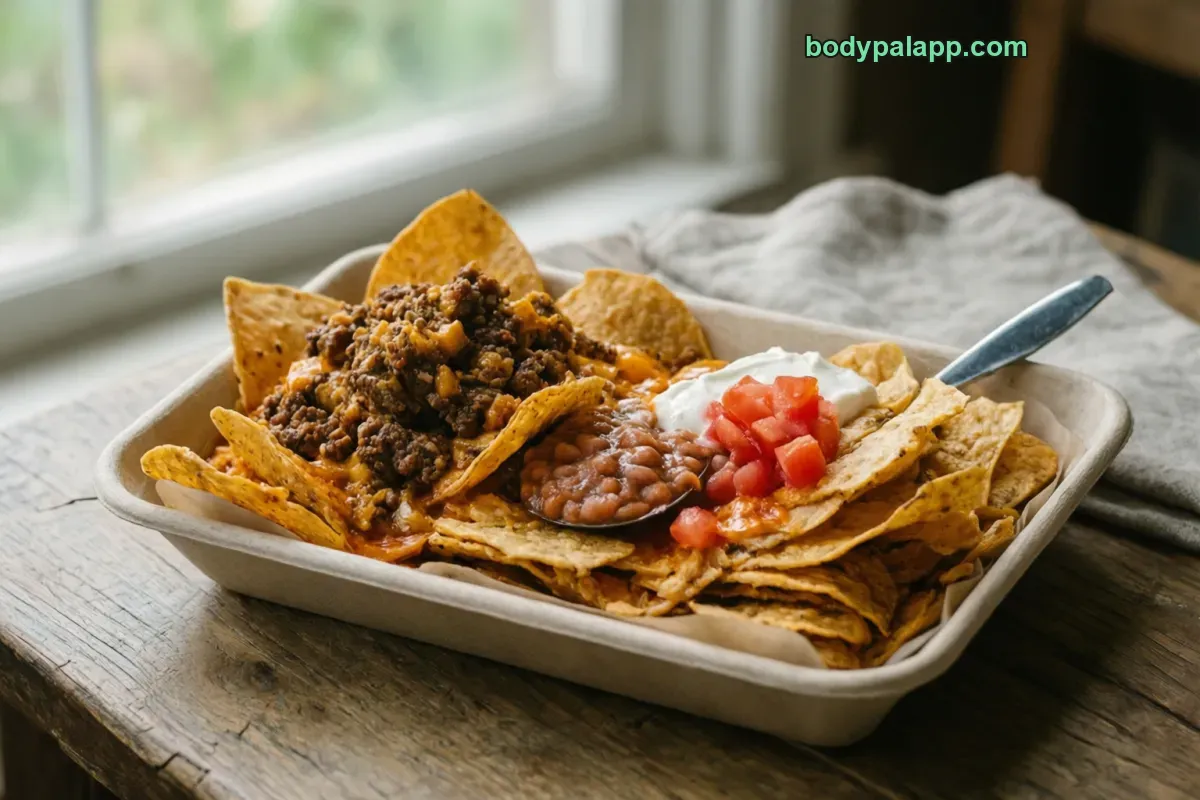 Taco bell nacho supreme, fast food