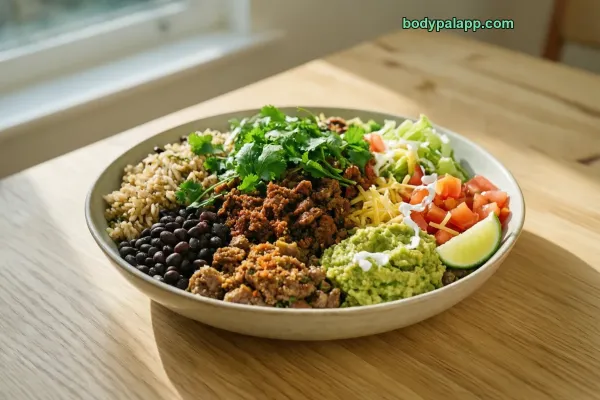 Taco Bowl calories