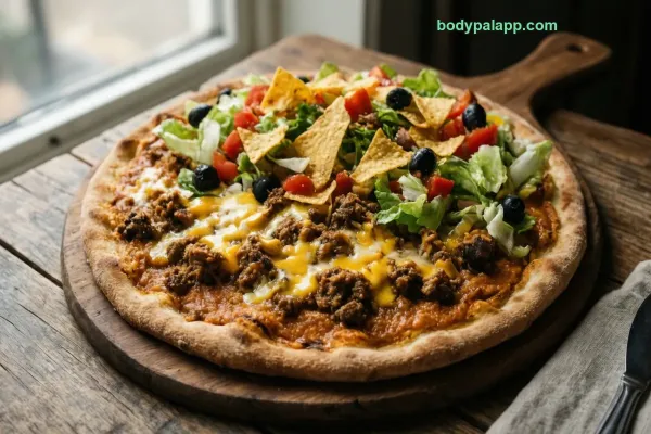 Taco Pizza calories
