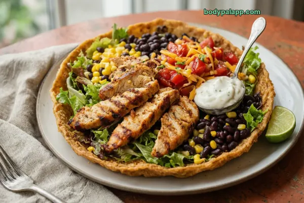 Taco Salad With Chicken calories