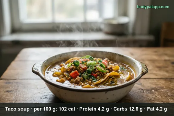 Taco Soup calories