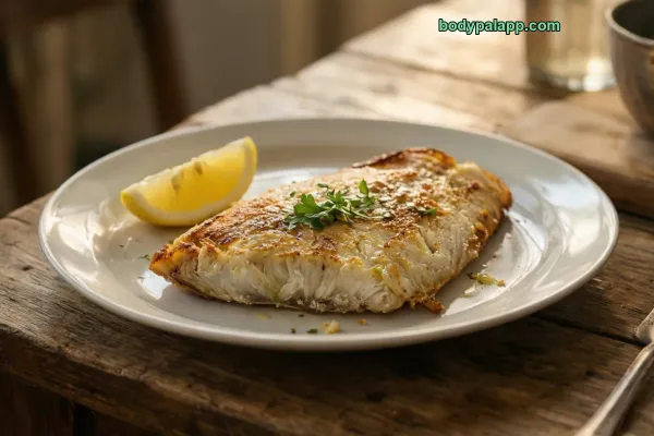 Tilapia Fillet Baked calories