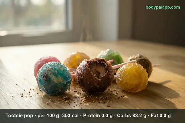 Tootsie Pop calories
