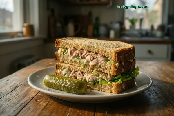 Tuna Sandwich On Whole Wheat calories