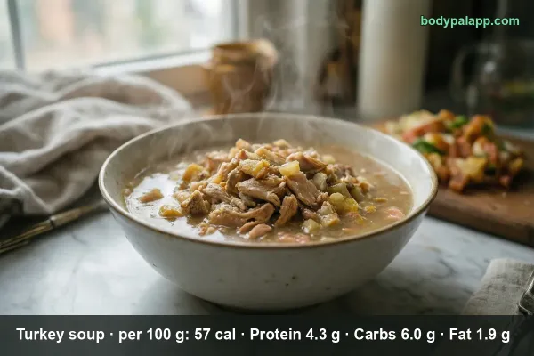 Turkey Soup calories