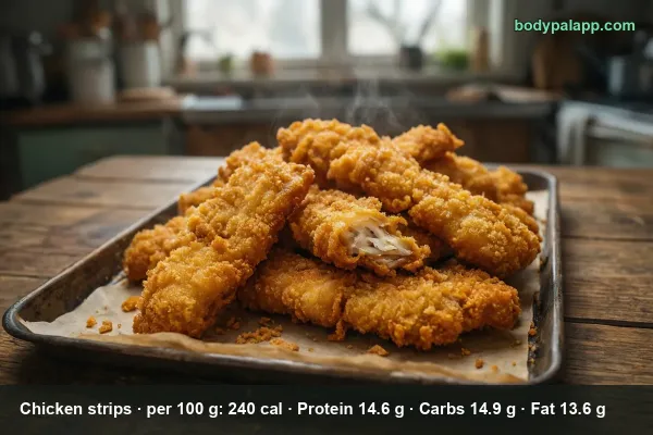 Tyson Chicken Strip calories