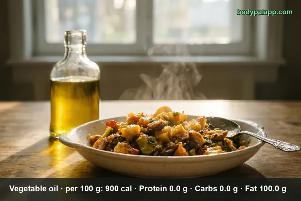 Vegetable Oil calories