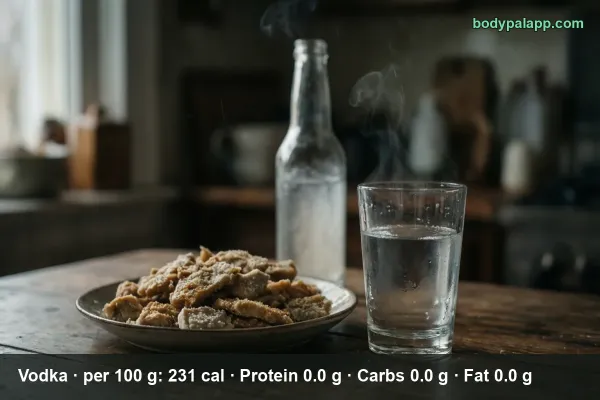 Shot Of Vodka calories