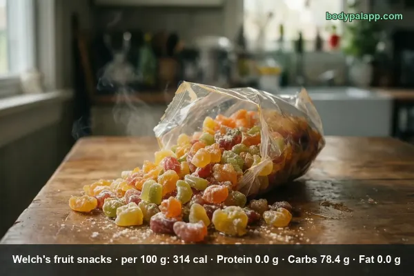 Welch's Fruit Snacks calories