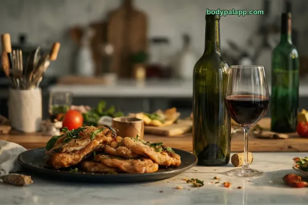 Wine Bottle calories