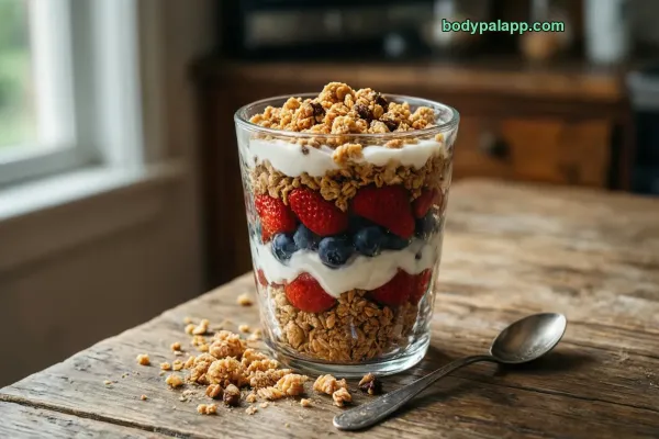 Yogurt Parfait With Granola calories